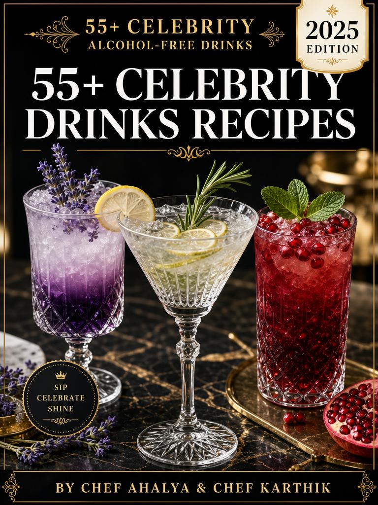 55+ Celebrity Sips cookbook cover