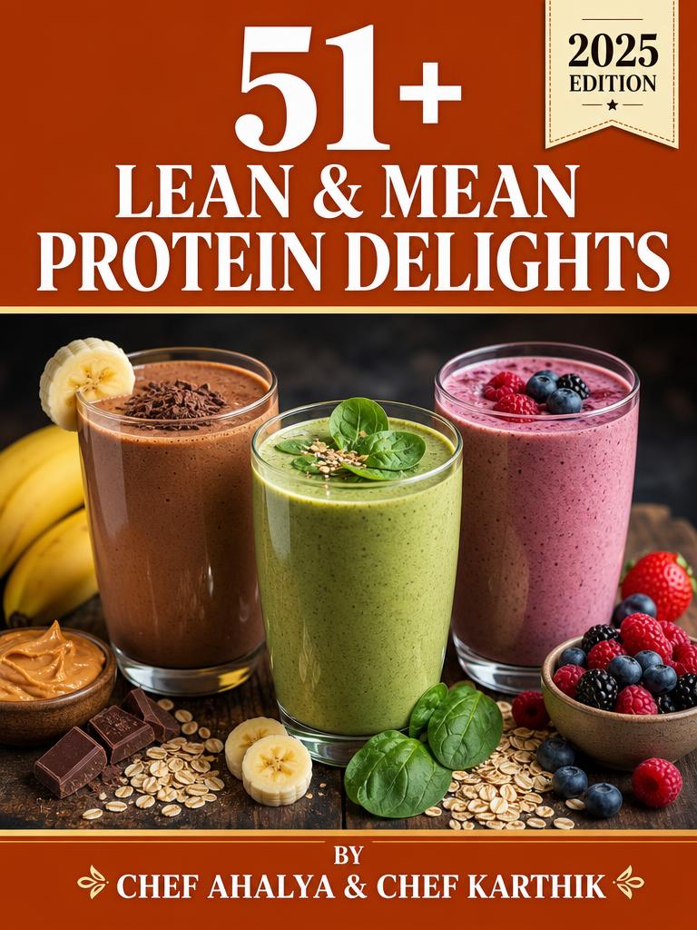 51+ Protein Delights cookbook cover
