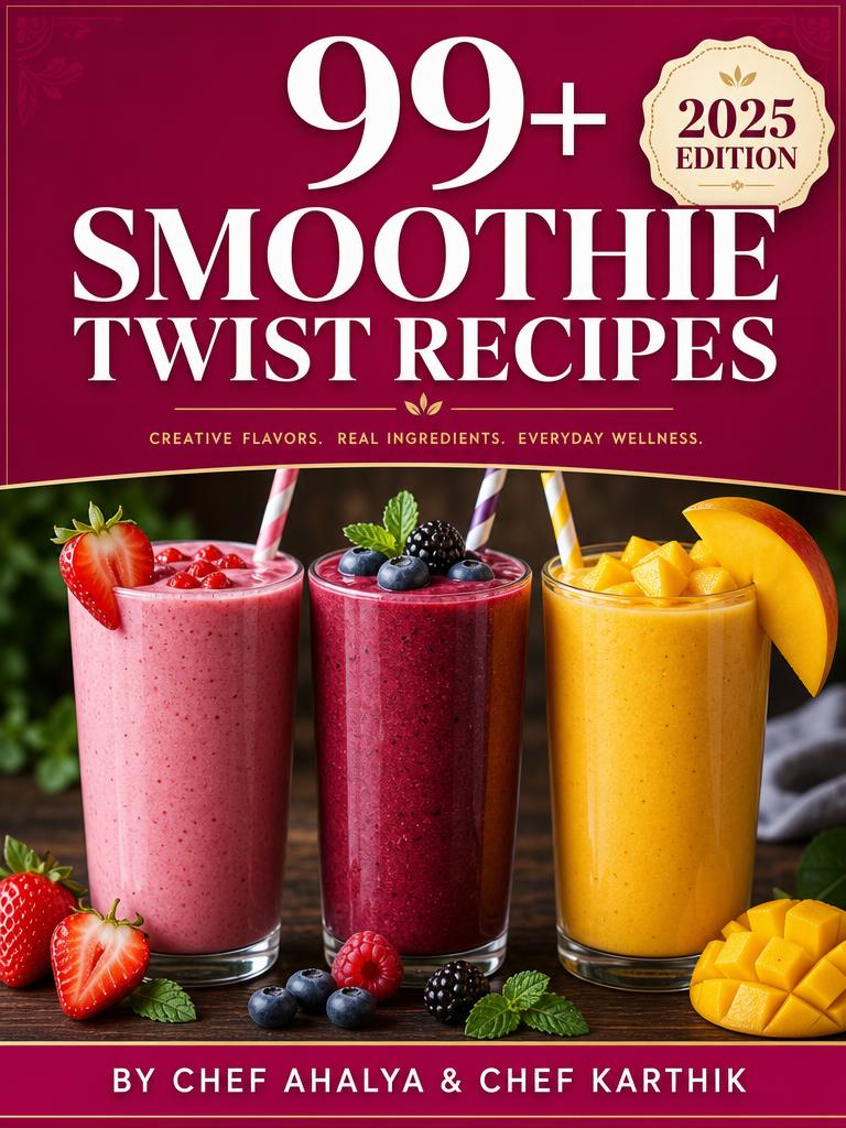 99+ Smoothie Twists cookbook cover